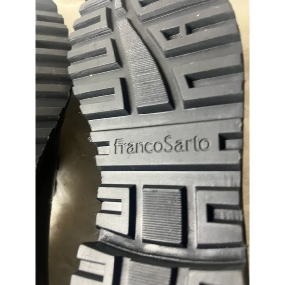 Franco Sarto Cason Black Loafers Faux Leather Women Size 9.5M - Picture 9 of 9